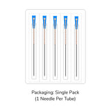 Wabbo Acupuncture Needles CopperStar C-Type (1 Needle/Tube, 100 PCS/Box)