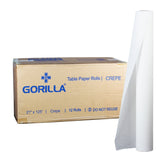 Tattoo Bed/Exam Table Paper - Crepe (12 Rolls/Case) - GORILLA PLUS Medical Products